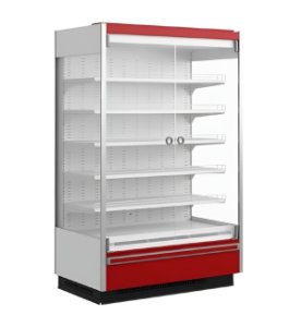 Горка холодильная МХМ Купец ВХСп-1,25 Купец new с дверьми (боковины с зеркалом)