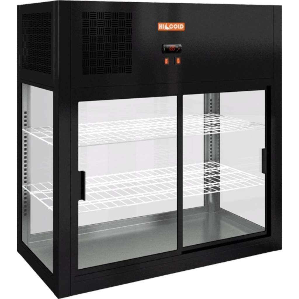 Витрина холодильная настольная HICOLD VRH О 990 Black