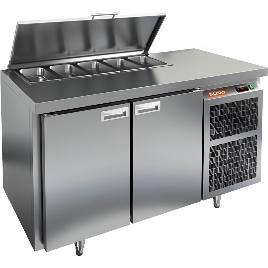 Стол холодильный для салатов HiCold SL2-11GN (1/6) О М