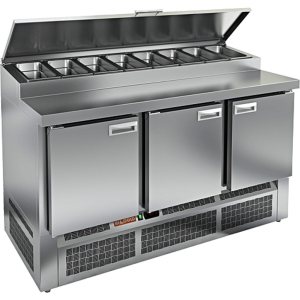 Стол холодильный для пиццы HiCold PZE1-111GN (1/3) М