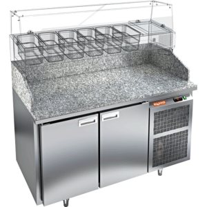 Стол холодильный для пиццы HiCold PZ3-11/GN камень