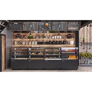 Витрина кондитерская Carboma KC84-110 VV 0,9-1 (9005) - Изображение 6