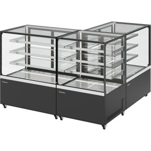 Витрина кондитерская Carboma KC84-130 VV 0,9-1 (9005) - Изображение 2