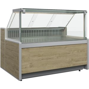 Витрина холодильная Carboma GC111 SV 1,5-1 (1010 Мариель) (газлифт, без боковин)