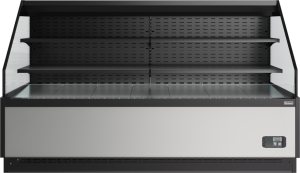 Горка холодильная Carboma GC110 VM 2,0-2 Горка без боковин (версия 2.0) ( 9006-9005) - Изображение 2