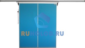 Откатная холодильная дверь Север НТ-ОХД 2400*2800/80