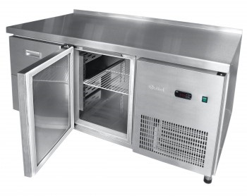 Стол холодильный Abat СХС-70-01 с бортом (ящики 1/2, дверь) - Изображение 3