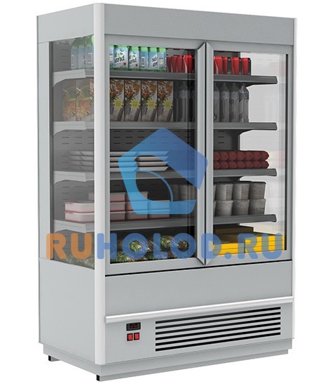 Горка холодильная Полюс Carboma FC 20-07 VV 1,9-1 (распашные двери) (CUBA FC20-07)