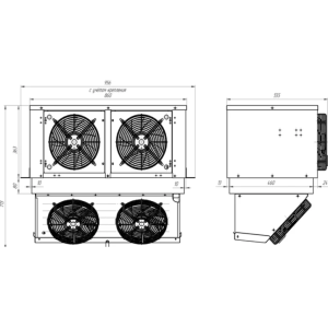 Моноблок холодильный низкотемпературный Intercold MLCM-214 FT T - Изображение 2